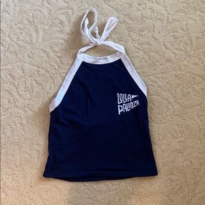 Halter Lollaplaooza top